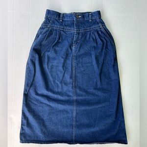 Vintage Lee Denim Skirt Western